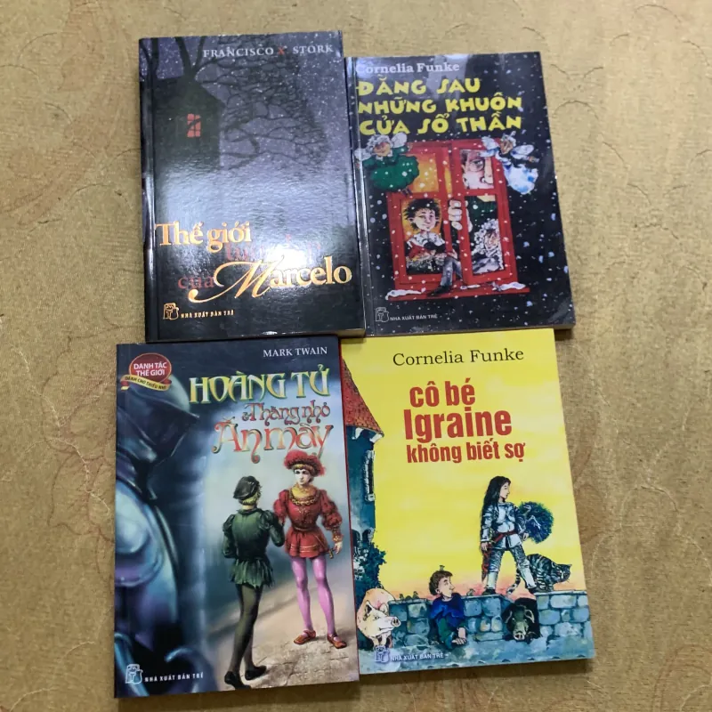 THẾ GIỚI TƯƠI ĐẸP CỦA MARCELO, HOÀNG TỬ &THẰNG NHỎ ĂN MÀY, COMBO C.FUNKE Cô bé…& Đằng sau… 752095