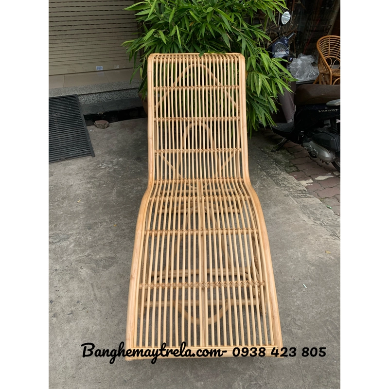 Ghế mây ngả nằm thư giãn 530265