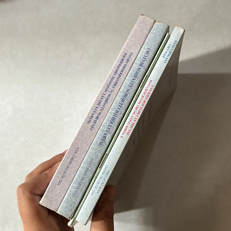 Văn kiện hội nghị lần thứ sáu ban chấp hành trung ương khoá X (4 cuốn) 727860