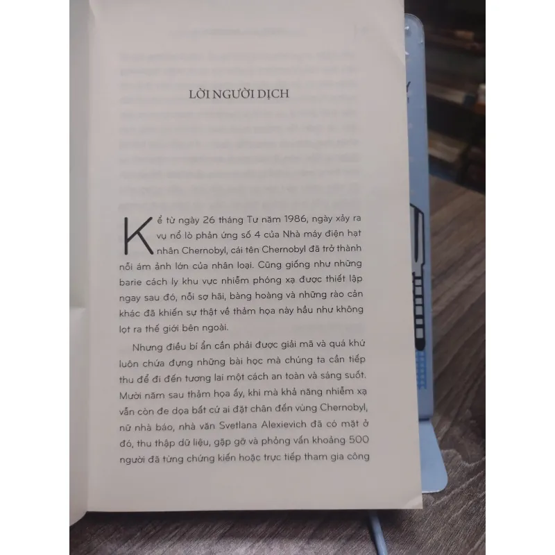 Sách: Lời nguyện cầu từ Chernobyl  - Svetlana Alexievich (A3) 595981