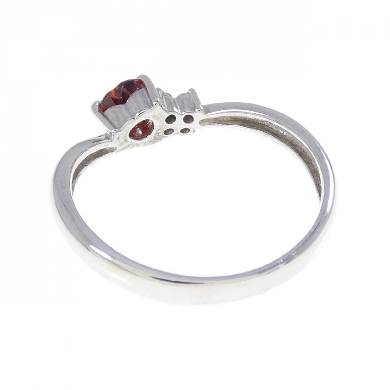 Nhẫn Garnet Hình Trái Tim K14WG - Hàng hiệu Chính hãng 850206