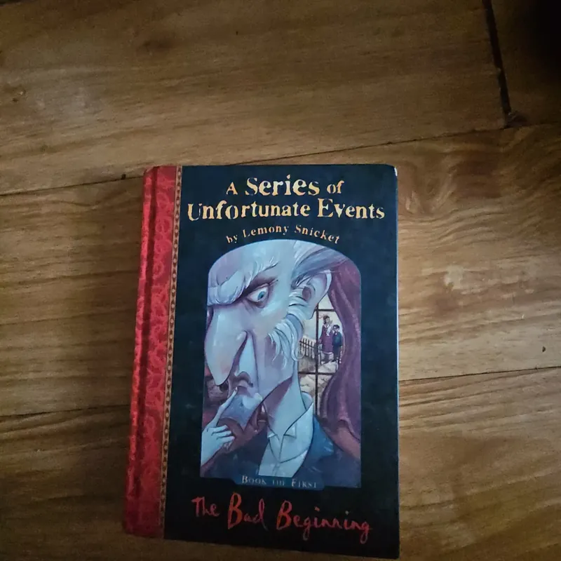 A series of unfortunate events The Bad Beginning book 1 Giá 20k  602633