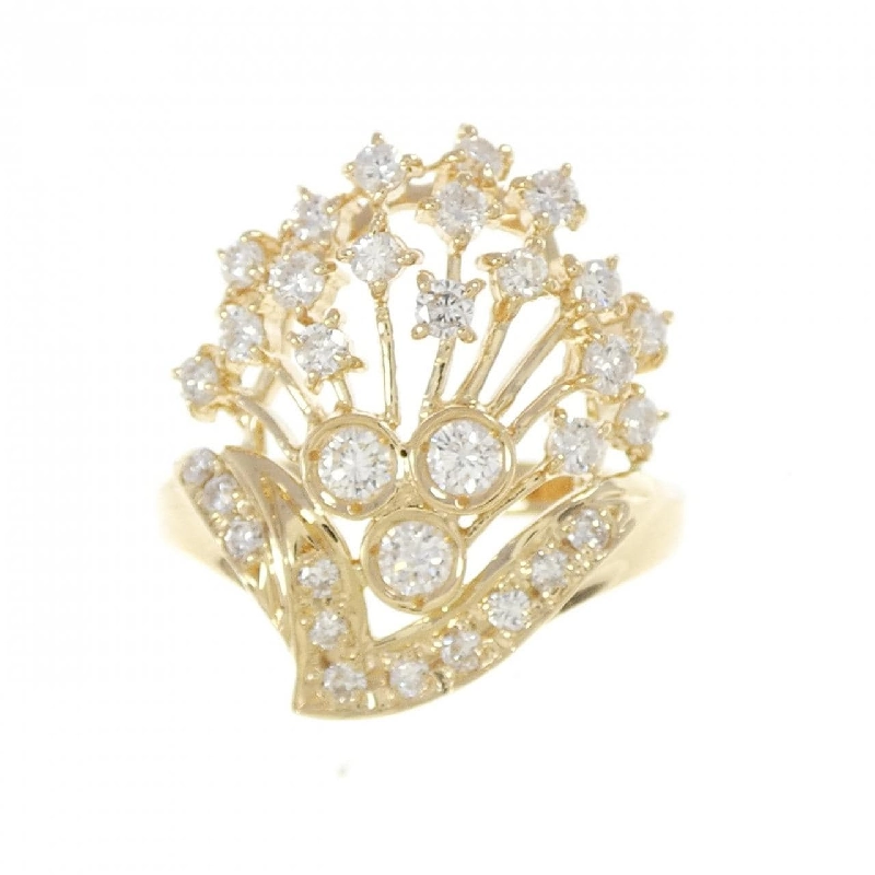 Nhẫn kim cương K18YG 0.78CT - Hàng hiệu Authentic 853682