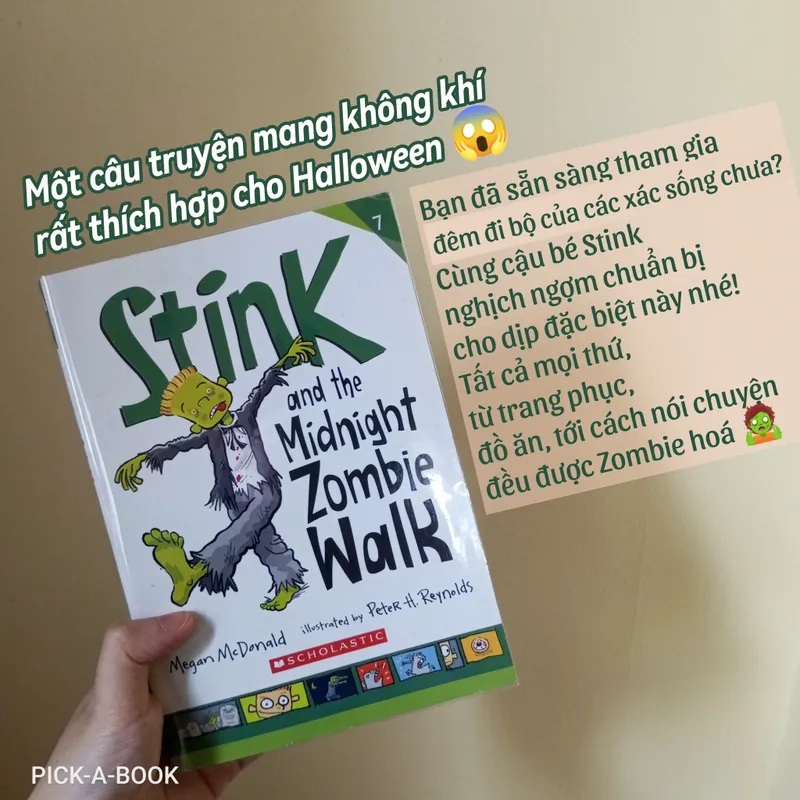 Truyện Tiếng Anh luyện đọc chủ đề Halloween Stink And The Midnight Zombie Walk 612448