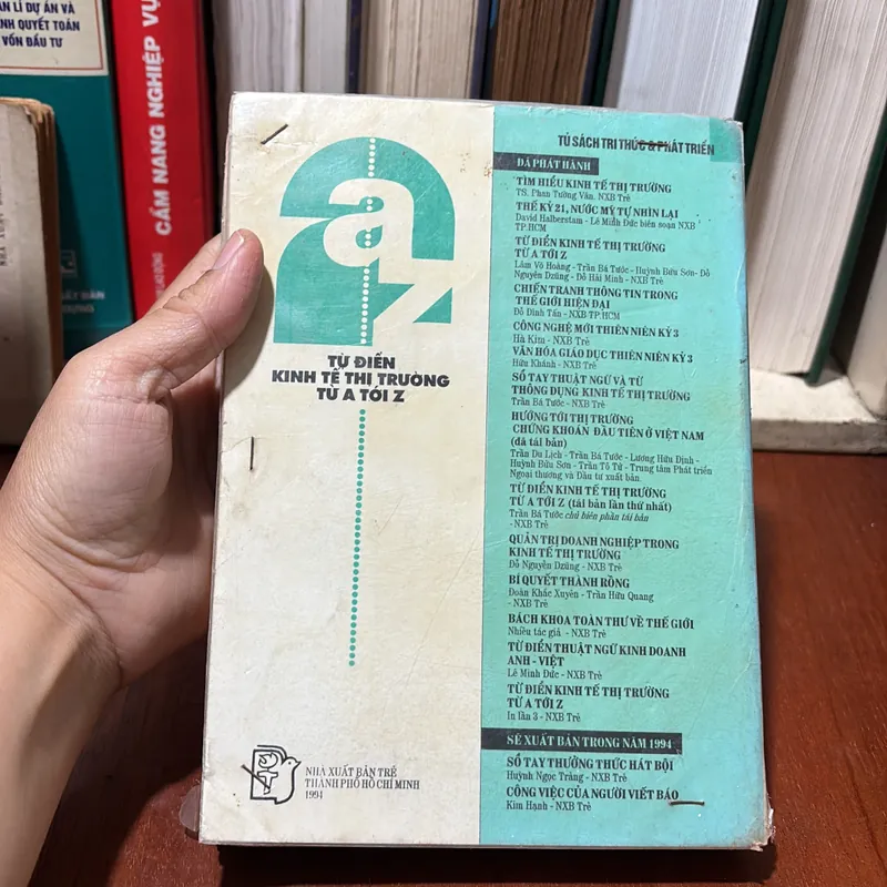 II Kinh Tế: Từ Điển Kinh Tế Thị Trường Từ A Tới Z - Nhiều Tác Giả - 1994 720853