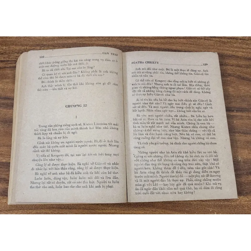Tiểu thuyết trinh thám - hình sự của nữ nhà văn Agatha Christie: OAN TRÁI 717892