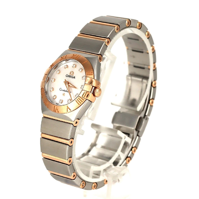 Đồng hồ Omega Constellation Brush RG Combi 12P 123.20.24.60.55.001 SSxPG Quartz - Hàng hiệu Chính hãng 876254