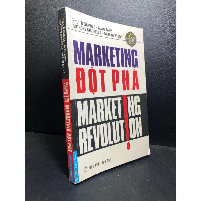 Marketing đột phá Paul R Gamble 2015 bẩn bìa, tróc gáy nhẹ new 80% HCM0601 kinh doanh 912793