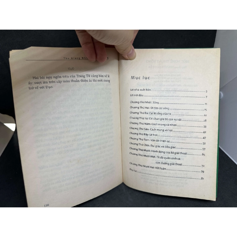 [Phiên Chợ Sách Cũ] Một Nghệ Thuật Sống - Thu Giang Nguyễn Duy Cần, 2015 S2511 SBM - VĂN HỌC - SBM2911-109 921236
