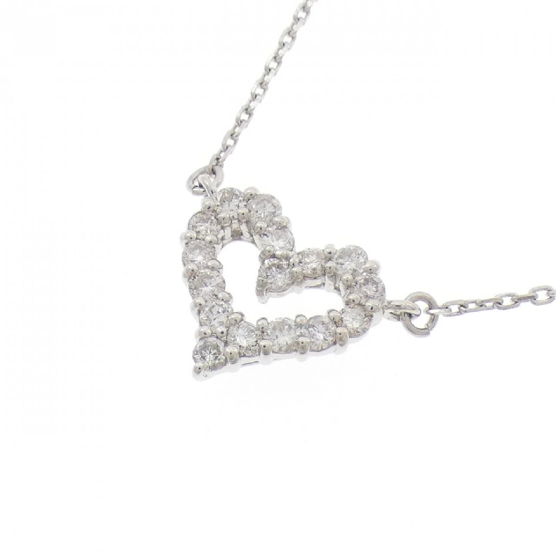 Dây chuyền kim cương hình trái tim PT900/PT850 0.30CT - Hàng hiệu Chính hãng 857766