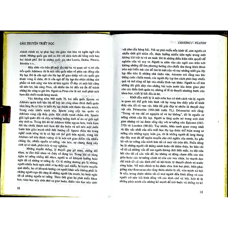 CÂU TRUYỆN TRIẾT HỌC - Tác giả WILL DURANT - Dịch giả TRÍ HẢI & BỬU ĐÍCH 1042001