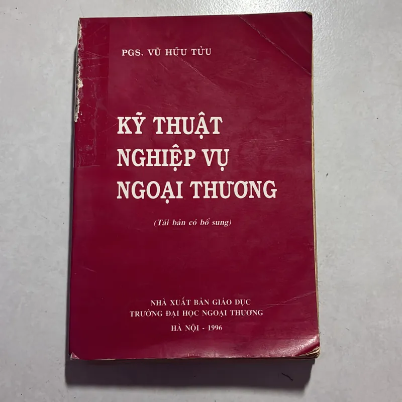 Kỹ thuật nghiệp vụ ngoại thương - Vũ Hữu Tửu 727003