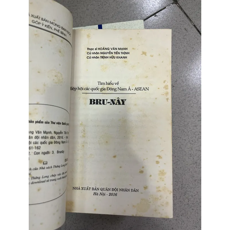TÌM HIỂU VỀ HIỆP HỘI CÁC QUỐC GIA ĐÔNG NAM Á-ASEAN( 6 cuốn) 688183