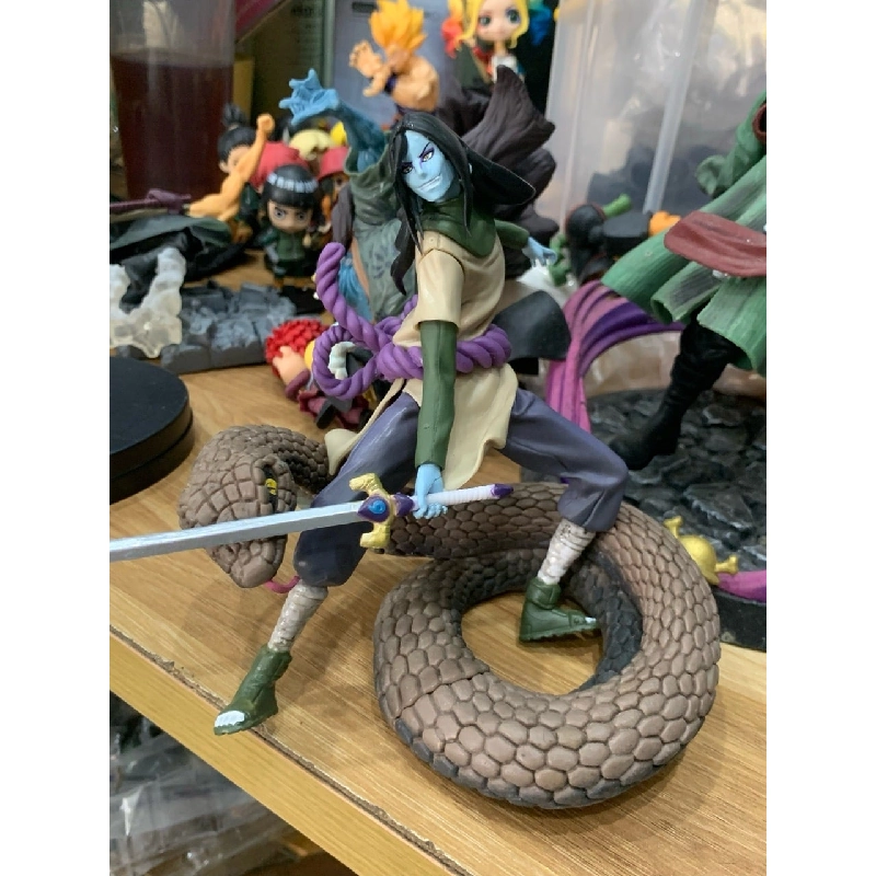 Sản phẩm mới Hàng có sẵn Shadow Ninja Konoha Rebellion Kazama Naruto Generation Orochimaru Hình Búp Bê Con lắc Mô hình20251211 763710