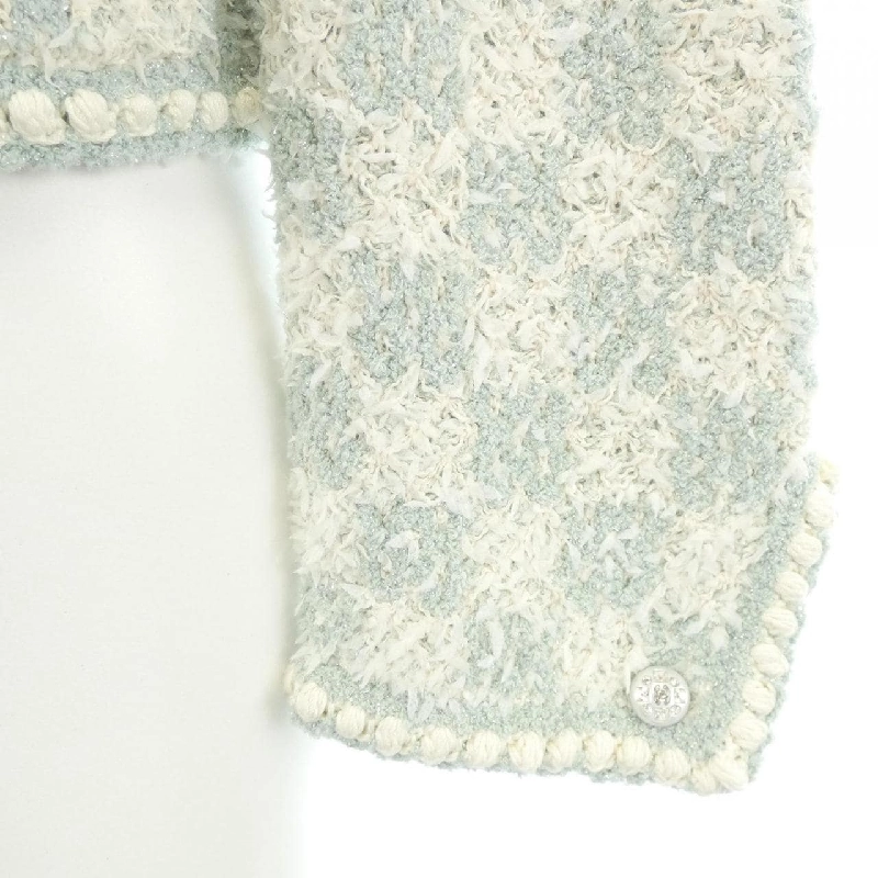 【Mã giảm giá】Áo khoác không cổ CHANEL 641677