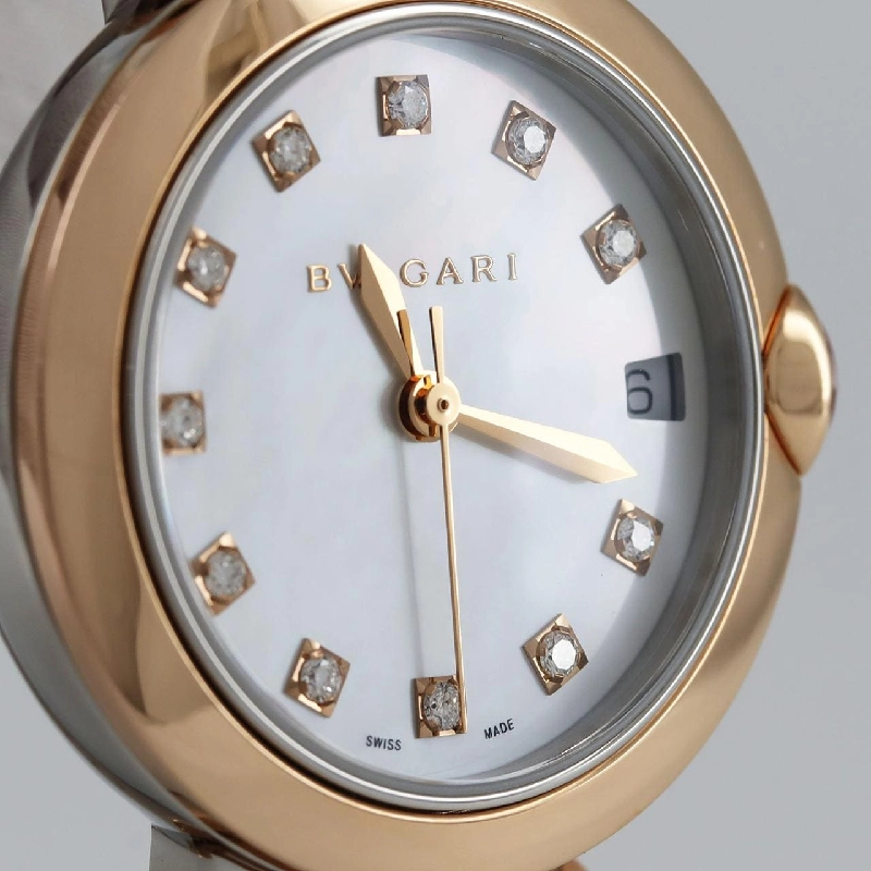 Bulgari Lucea PG Combi 11P LU33WSPGLD/11.GRE SS Tự động - Hàng hiệu Chính hãng 876889