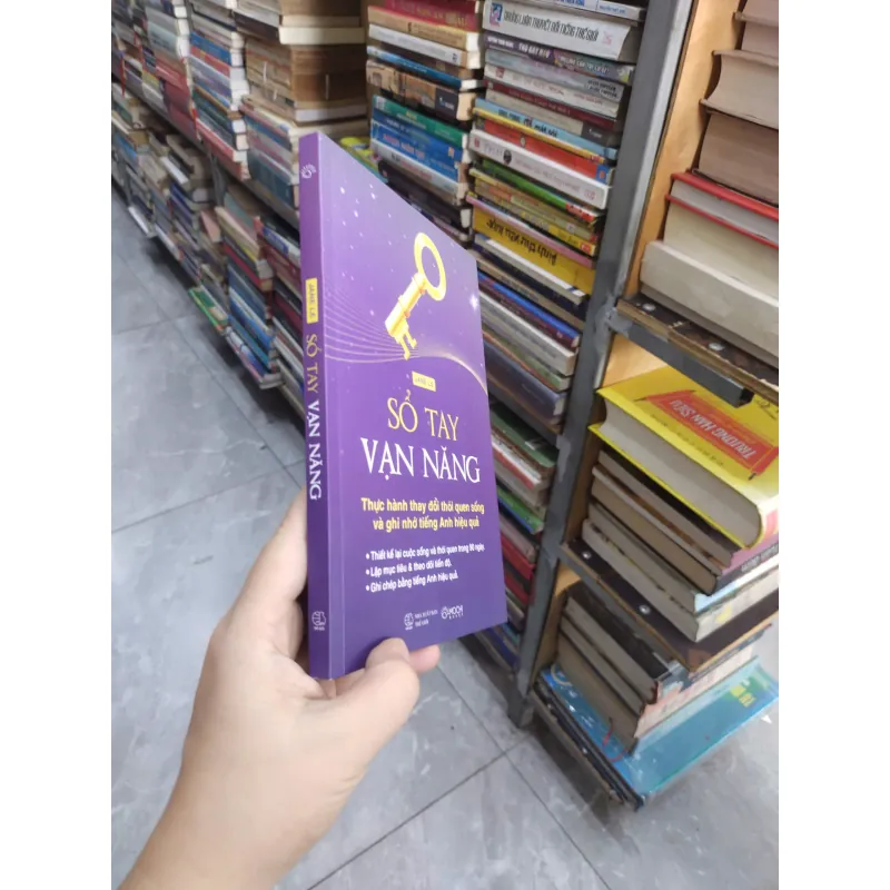 Sách: Sổ tay vạn năng - Thực hành thay đổi thói quen sống và ghi nhớ Tiếng Anh hiệu quả B1 715258
