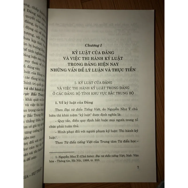 Kỷ luật của Đảng và thi hành kỷ luật trong Đảng ở các Đảng bộ tỉnh khu vực BTB hiện nay  723059