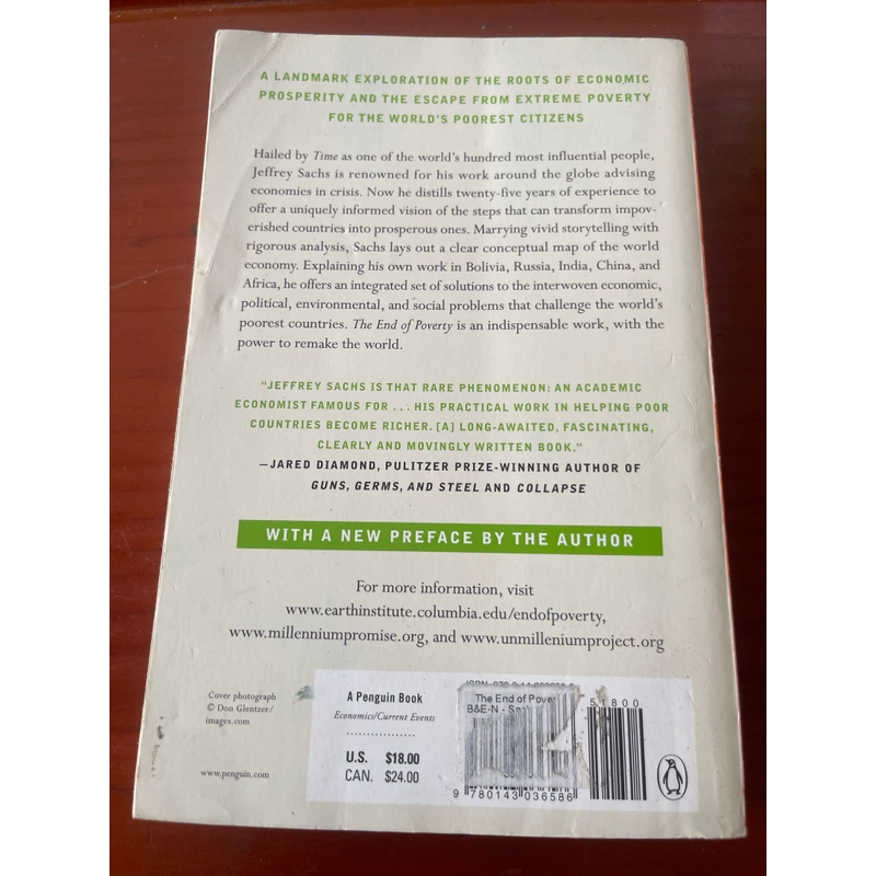 The end of poverty Jeffrey D. Sachs 547928