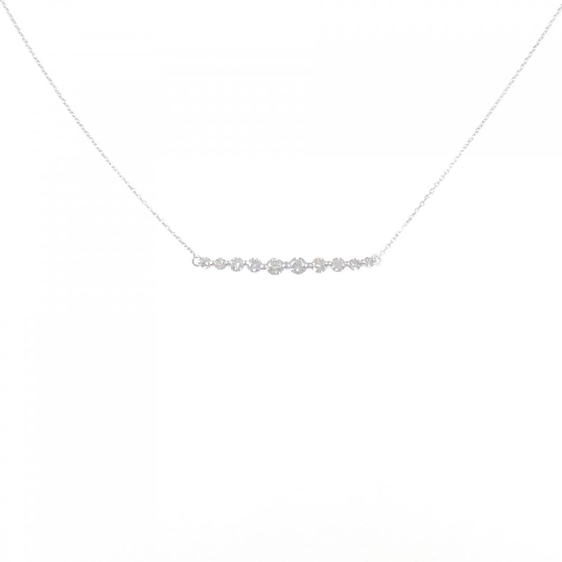 Dây chuyền kim cương K18WG 0.52CT - Hàng hiệu Chính hãng 862395