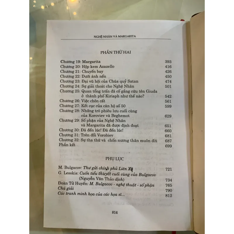 NGHỆ NHÂN VÀ MARGARITA - ĐOÀN TỬ HUYẾN (NGƯỜI DỊCH) 789540