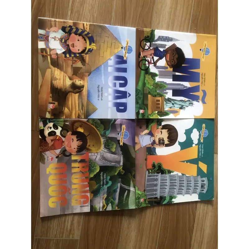 Vòng quanh thế giới - Combo 4c - Ai Cập + Mỹ + Ý + Trung Quốc 1004071