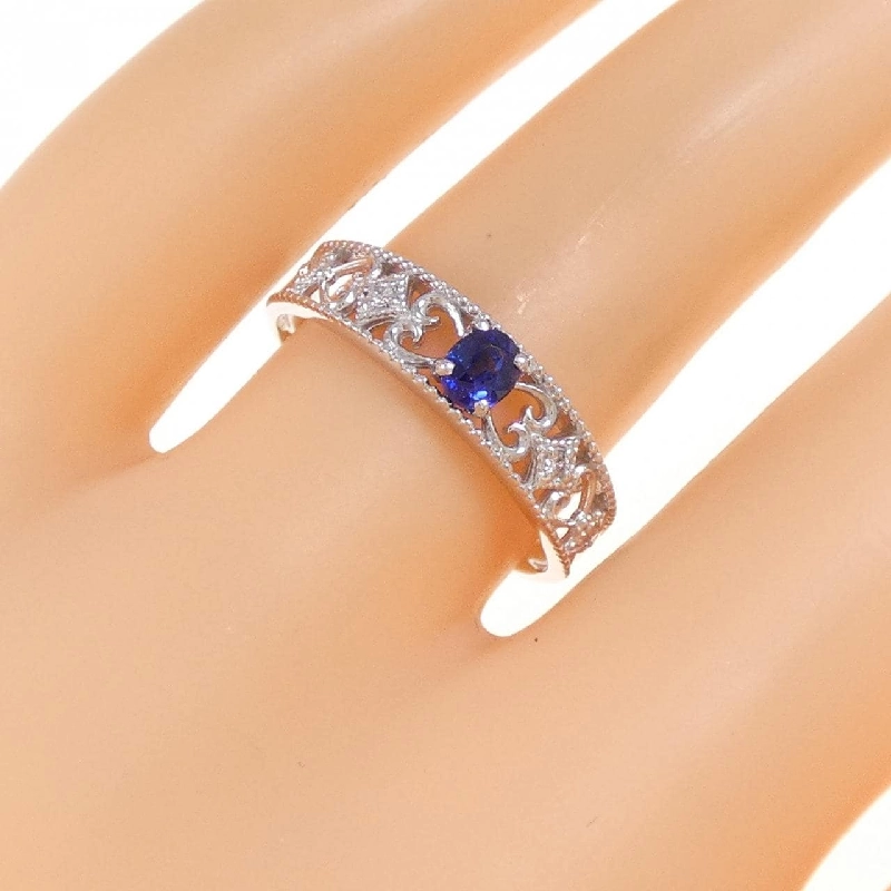 Nhẫn Sapphire K18WG 0.28CT - Hàng hiệu Chính hãng 849317