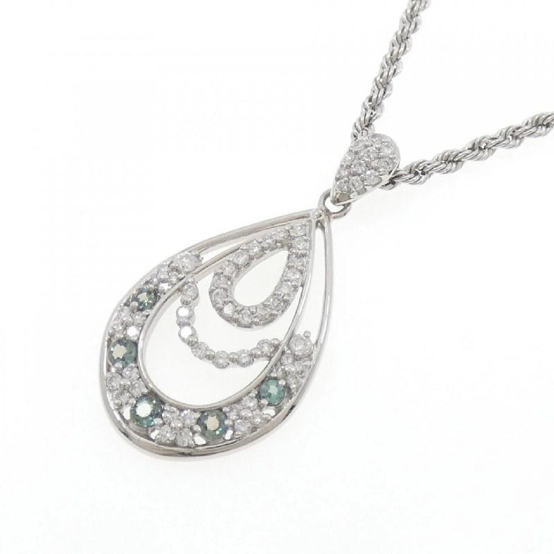 Dây chuyền Alexandrite PT900/PT850 0.32CT - Hàng hiệu Authentic 849879