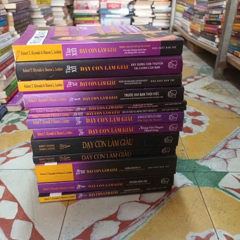 Trọn bộ Dạy Con Làm Giàu 13 tập - Robert T. Kiyosaki 970565