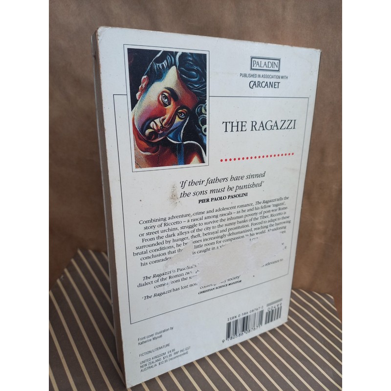 The Ragazzi - Pasolini - sách ngoại văn đã qua sử dụng (ngôn ngữ anh) 72540