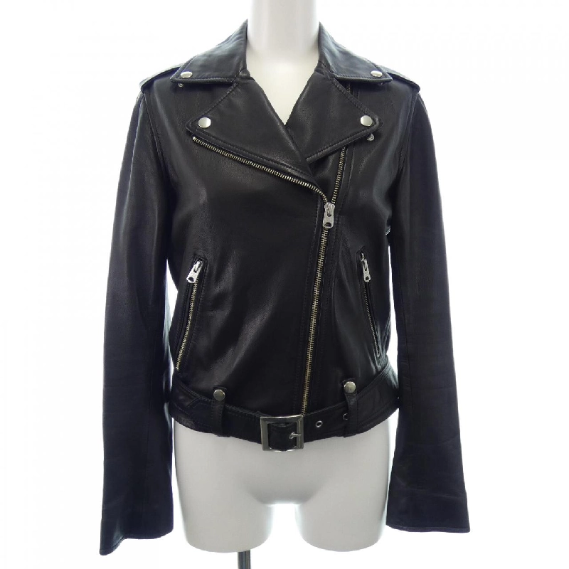 【Mã giảm giá】Áo khoác da SPICK & SPAN 634959