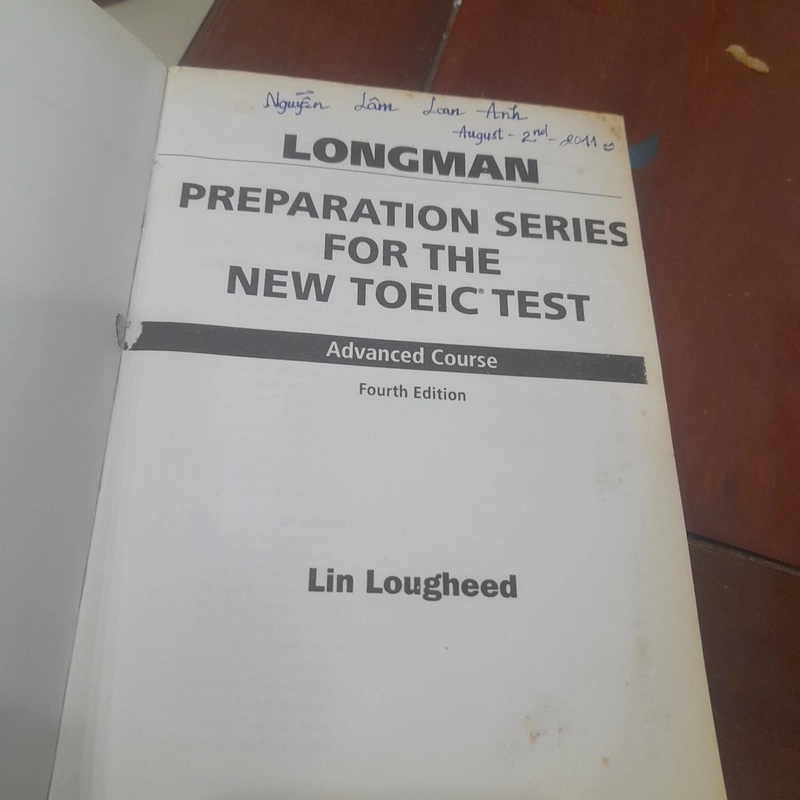 LONGMAN - Preparation Series for the New TOEIC 475197