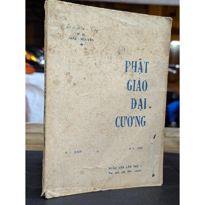 PHẬT HỌC ĐẠI CƯƠNG - GIÁC NGUYÊN 198973