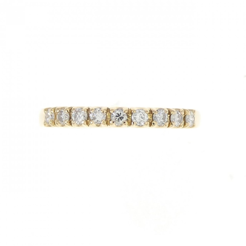 Nhẫn kim cương K18YG 0.19CT 673707