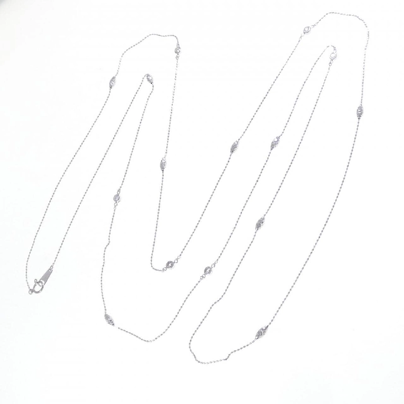 K18WG Dây chuyền kim cương 0.42CT - Hàng hiệu Chính hãng 846701