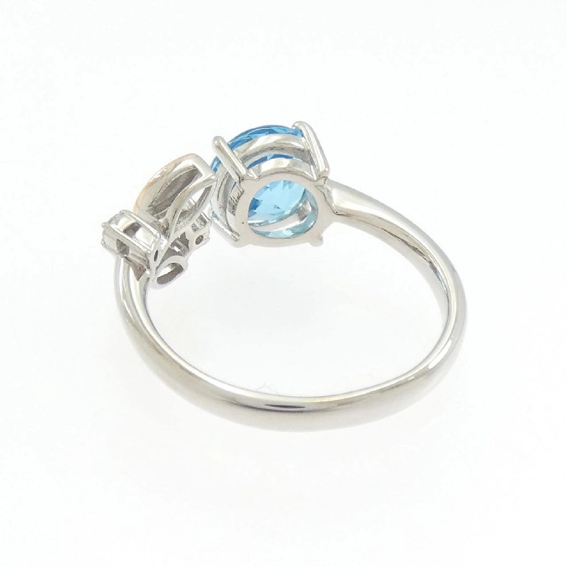 Nhẫn Blue Topaz 750WG/750PG - Hàng hiệu Authentic 850225