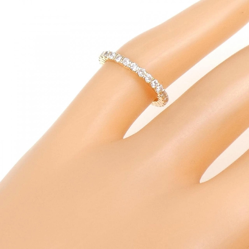 Nhẫn hồng ngọc K18YG Full Eternity 0.43CT - Hàng hiệu Authentic 852146