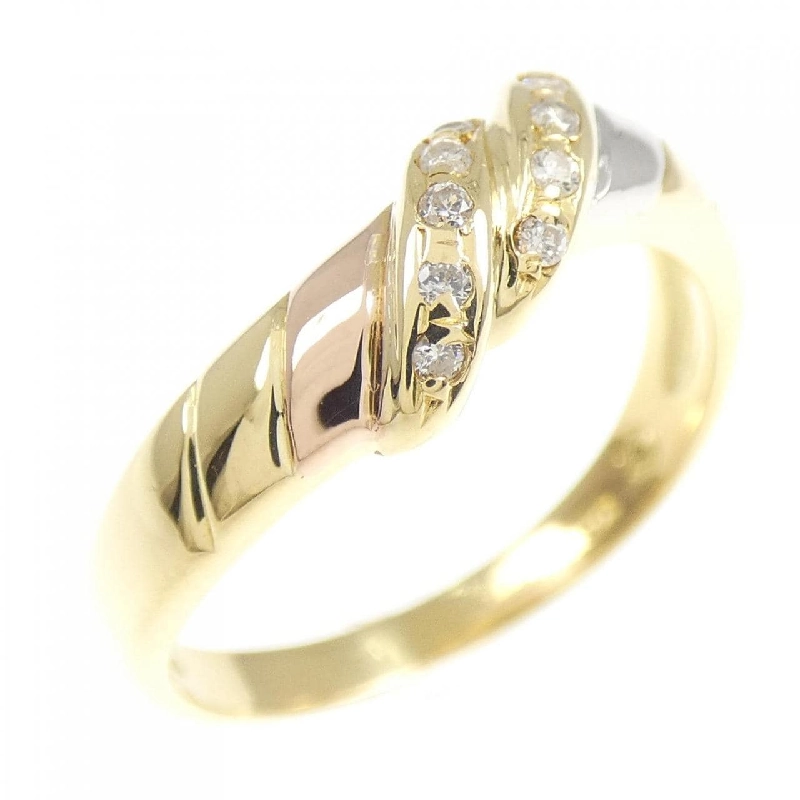 Nhẫn kim cương K18YG/K18PG/PT900 0.07CT - Hàng hiệu Chính hãng 850926