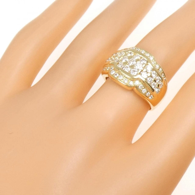 Nhẫn kim cương K18YG 1.45CT - Hàng hiệu Chính hãng 851486