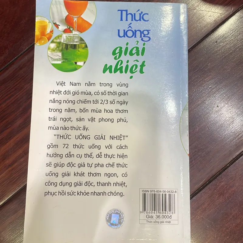 Thức uống giải nhiệt - sách pha chế đồ uống - nấu ăn  1038207