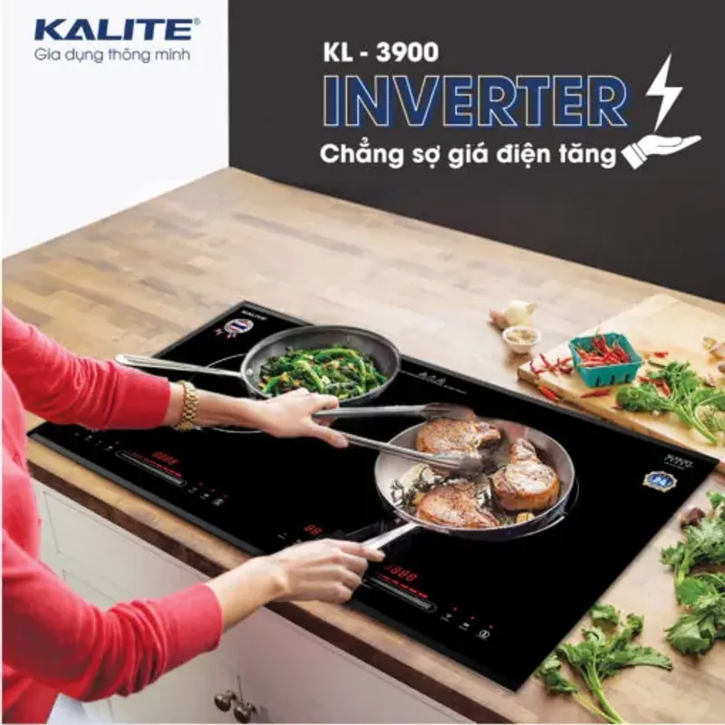 Bếp từ Kalite KL-3900 4400W Inverter, mặt kính cao cấp, sang trọng & an toàn 574451