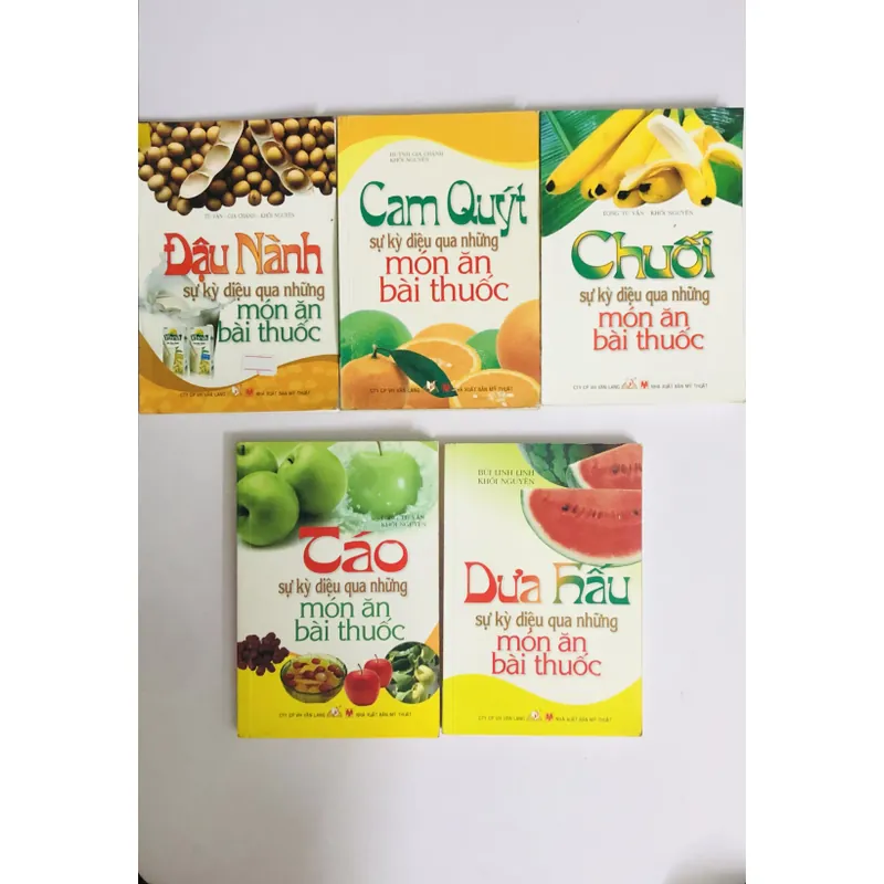 BỘ 5 CUỐN: “Sự Kỳ Diệu Qua Những Món Ăn – Bài Thuốc” 693606
