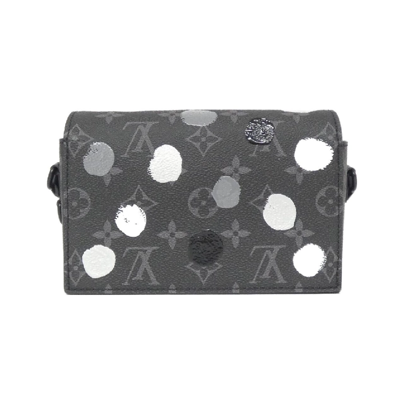 Túi xách vai Louis Vuitton Monogram Eclipse (LV X YK) Steamer Wearable Wallet M81935 - Hàng hiệu Chính hãng 768090