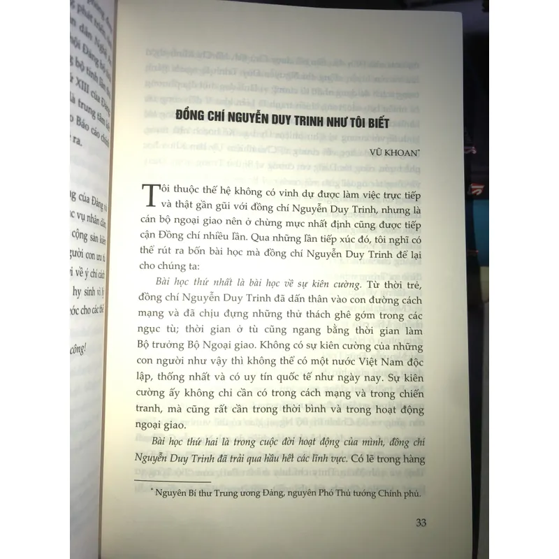 Đồng chí Nguyễn Duy Trinh - Nhà lãnh đạo tiền bối tiêu biểu của Đảng và cách mạng Việt Nam 704330