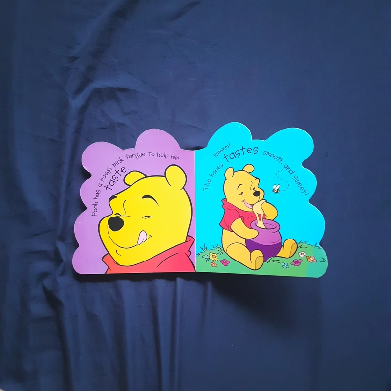 Truyện tranh Disney Winnie the Pooh, Seeing, Touching, Tsating,  mới  320629