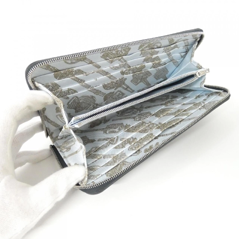 Ví HERMES MERVILLEUSES LANTERNES Lụa Trong Cổ Điển 086366CK - Hàng hiệu Chính hãng 806355