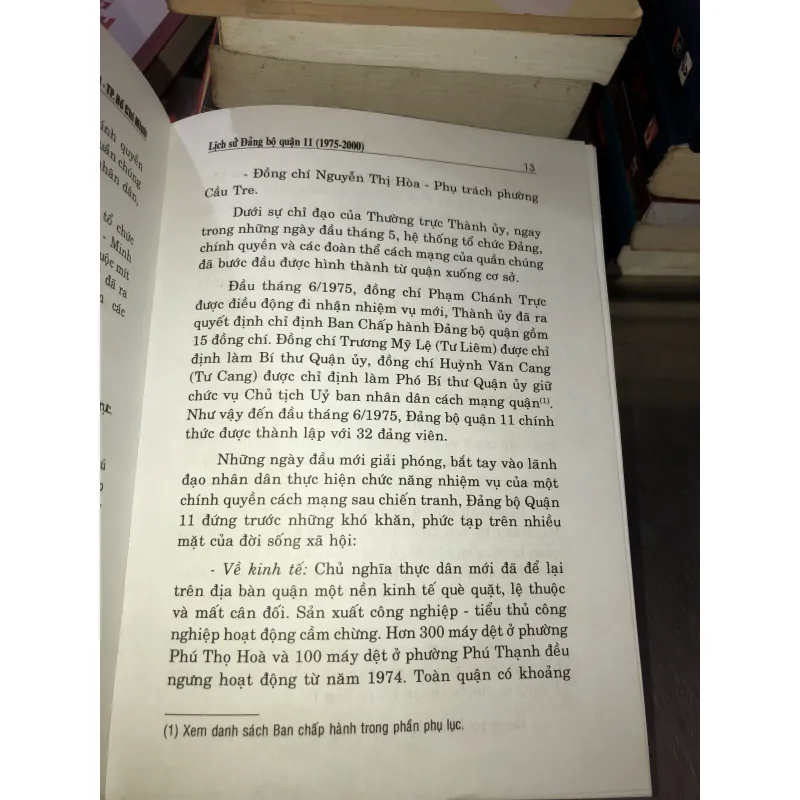 Lịch sử đảng bộ quận 11 (1975-2000) 999462