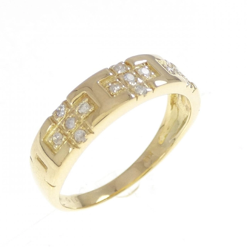 Nhẫn kim cương K18YG 0.10CT - Hàng hiệu Authentic 855385