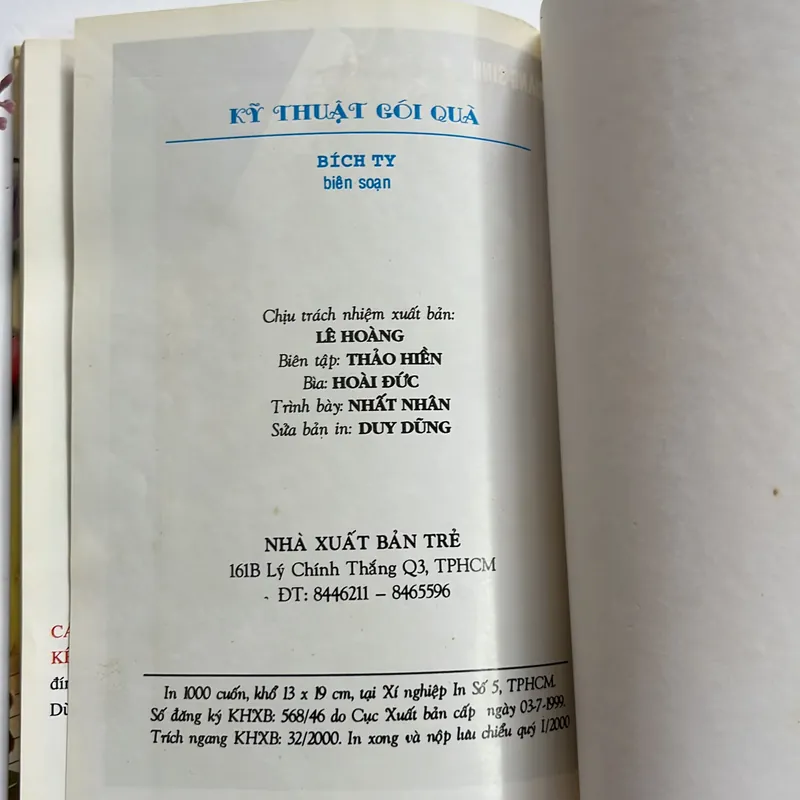 Bán sách cũ - Kỹ thuật gói quà - Bích Ty 593140