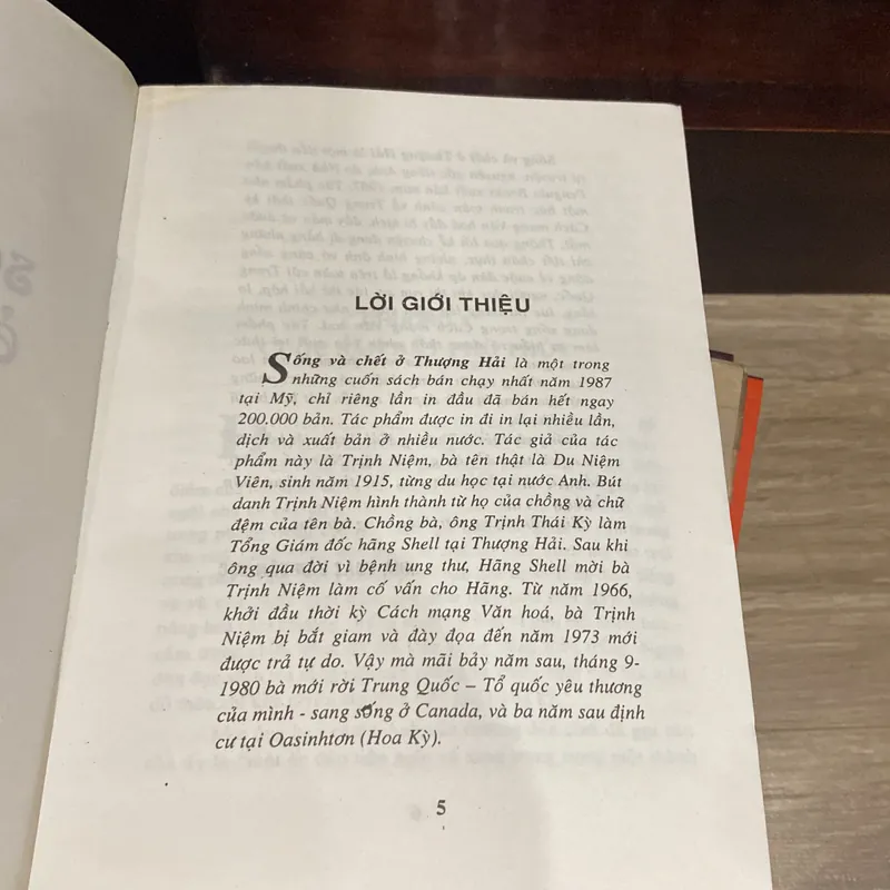 SỐNG VÀ CHẾT Ở THƯỢNG HẢI, TRỌN BỘ 2 TẬP (XB 2001) 606570